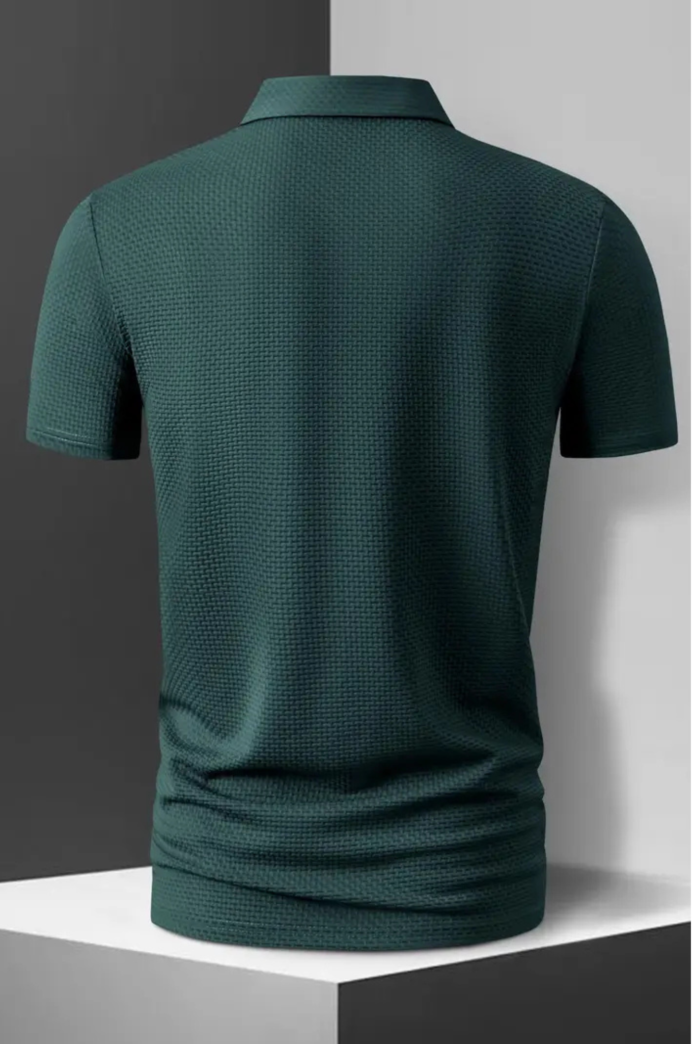 New Men's Casual Short Sleeve Polo Shirt, Solid Color, Breathable, Comfortable, Versatile for Summer