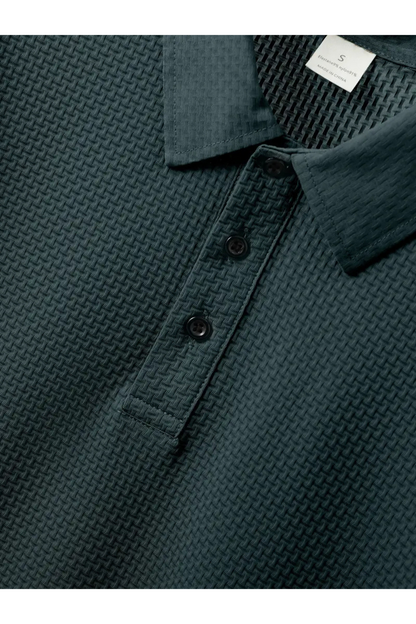 New Men's Casual Short Sleeve Polo Shirt, Solid Color, Breathable, Comfortable, Versatile for Summer