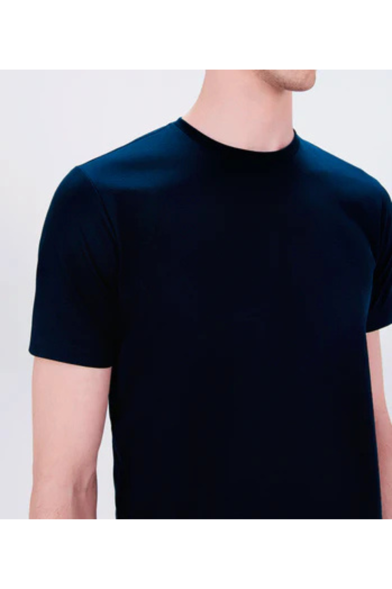 100% pure cotton summer high-end brand men's short sleeve round neck fashionable style half sleeved top breathable T-shirt