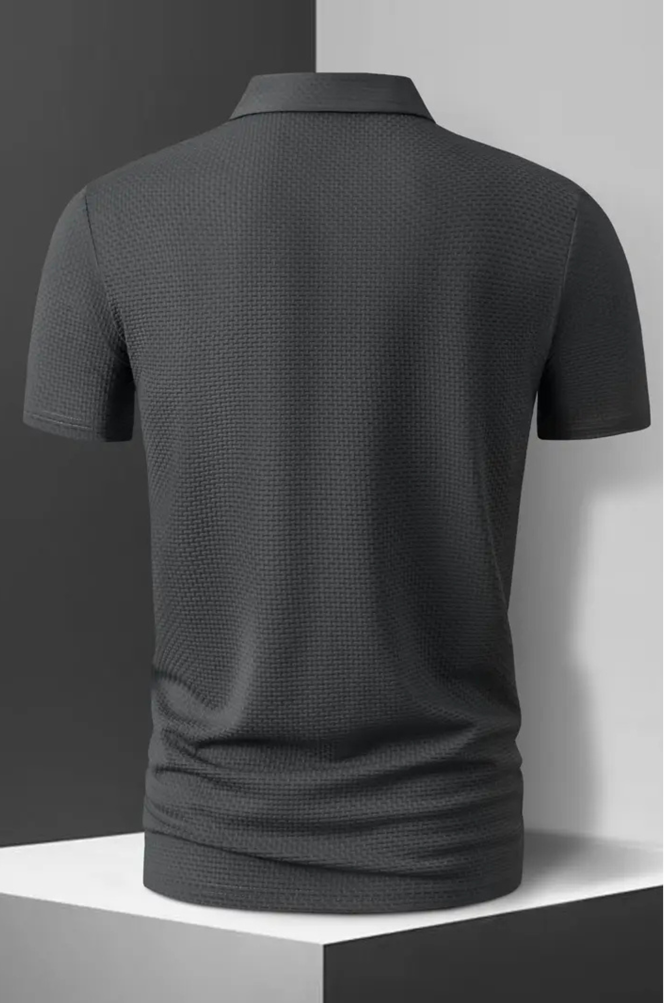 New Men's Casual Short Sleeve Polo Shirt, Solid Color, Breathable, Comfortable, Versatile for Summer