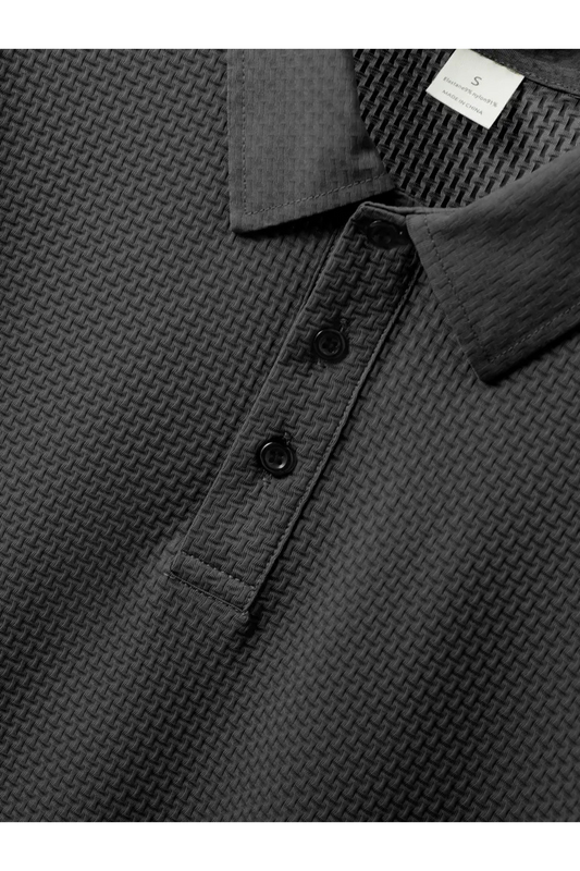New Men's Casual Short Sleeve Polo Shirt, Solid Color, Breathable, Comfortable, Versatile for Summer