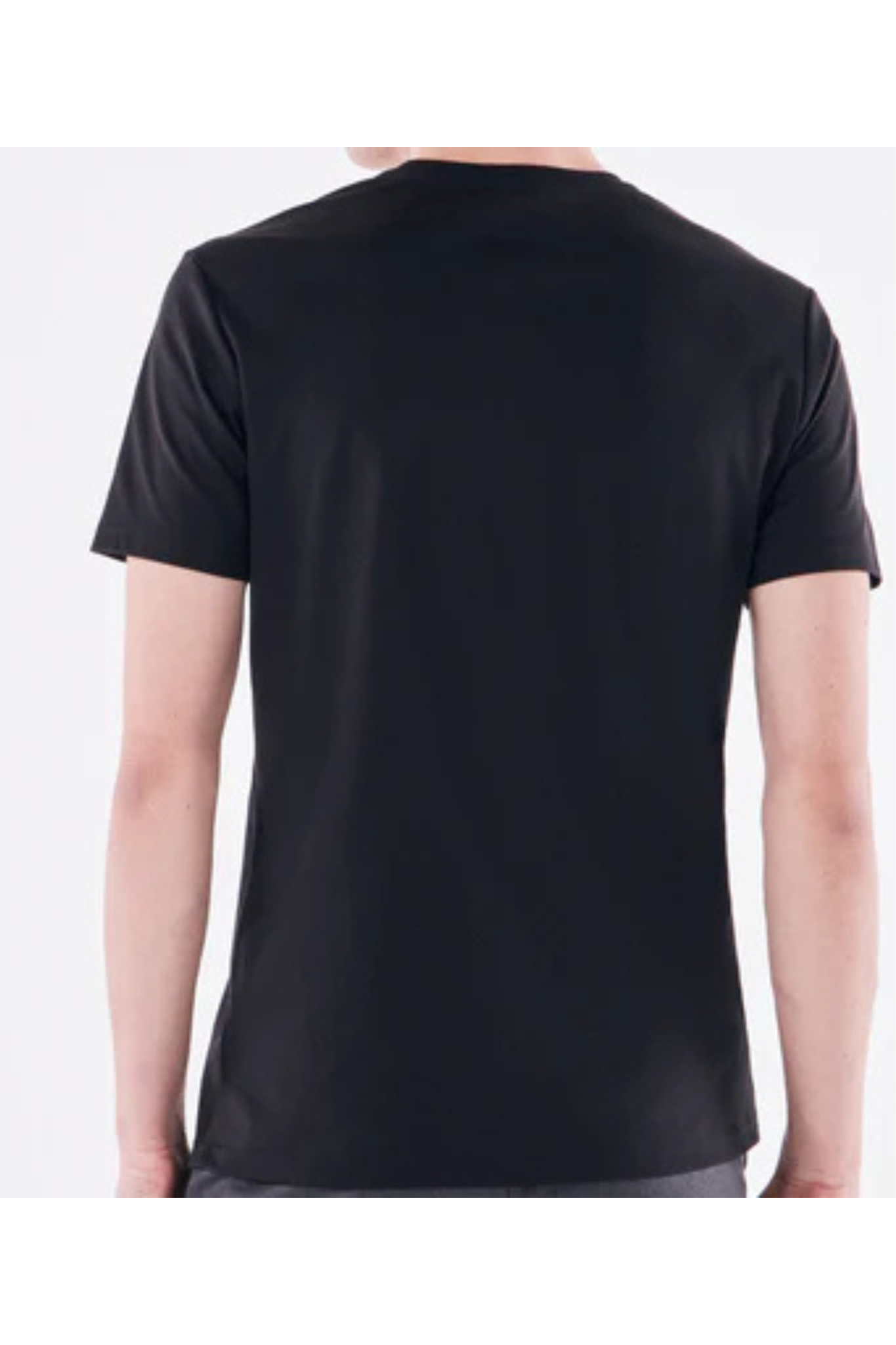 100% pure cotton summer high-end brand men's short sleeve round neck fashionable style half sleeved top breathable T-shirt