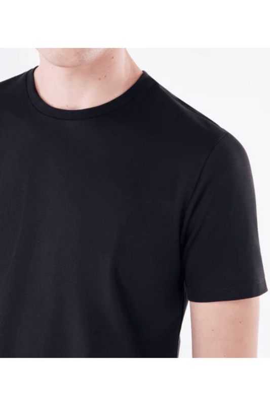 100% pure cotton summer high-end brand men's short sleeve round neck fashionable style half sleeved top breathable T-shirt